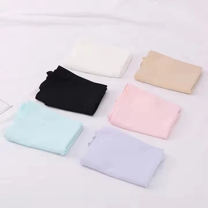 5 Pack Women's Seamless Safety Shorts Ice Silk Underwear Tummy Control Panties